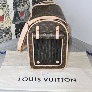 Pet Travel Carrier - Authentic Louis Vuitton Monogram Dog Bag